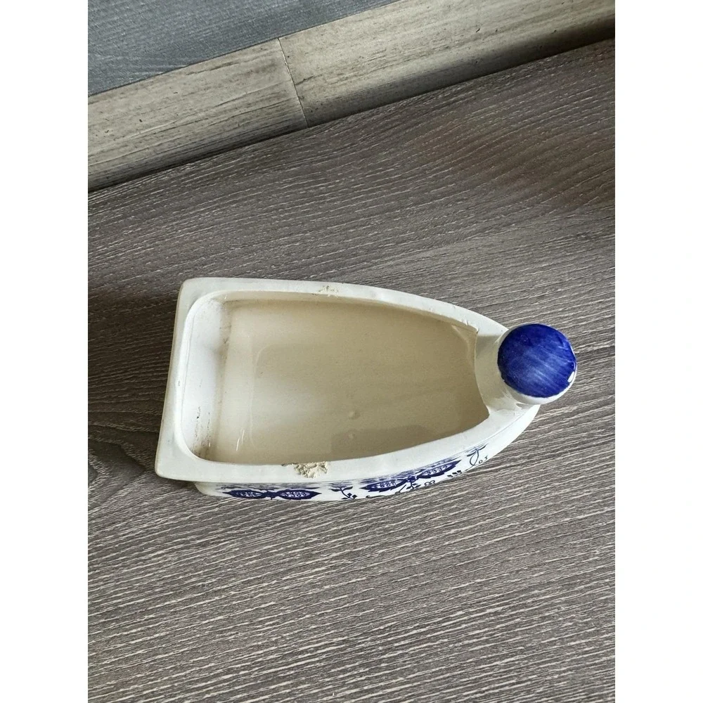Vintage Porcelain Made In Japan Trinket Iron